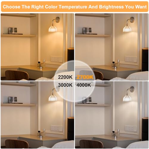 E26 LED Bulb 6W Equivalent 60 watt (4 Count)