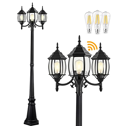 Dusk to Dawn Sensor Outdoor Lamp Post Light 3