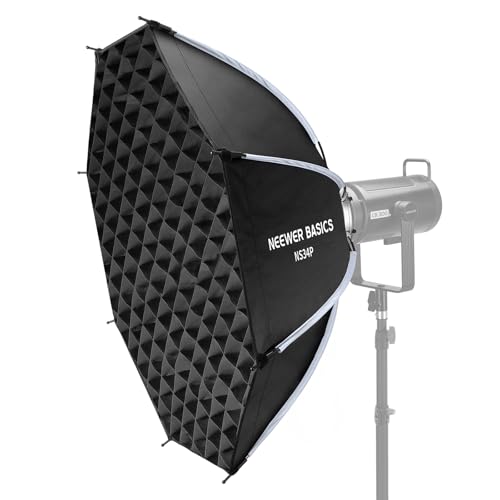 Basics Octagonal Softbox Kit for Studio Photography Video Recording Streaming