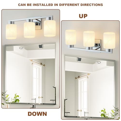 3 Light Bathroom Light Fixtures
