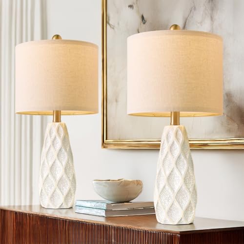 Samll Table Lamps Set of 2 for Living Room (2 Count)