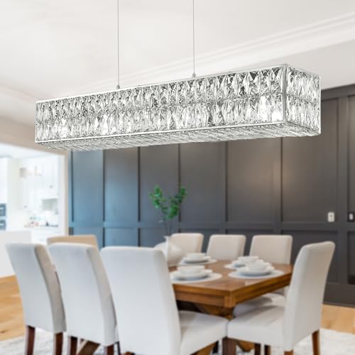 Modern Rectangle Chandelier for Dining Room