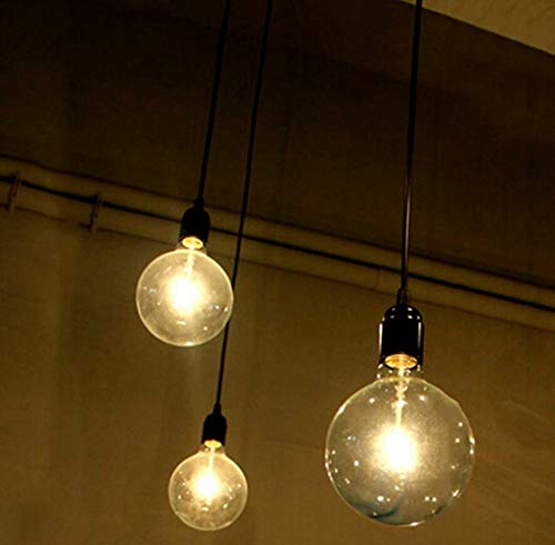 3 Heads Pendant Lamp Lighting Vintage Edison Triple Heads Adjustable DIY Ceiling Spider Lamp E27 Edison Bulb Hanging Chandelier Light Modern Chic Pendant Lighting for Dinning Living Room Bar