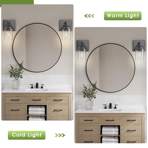 Matte Black Wall Lights (50 Count)