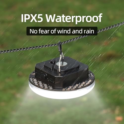 2pcs Rechargeable Camping Hanging Tent Light