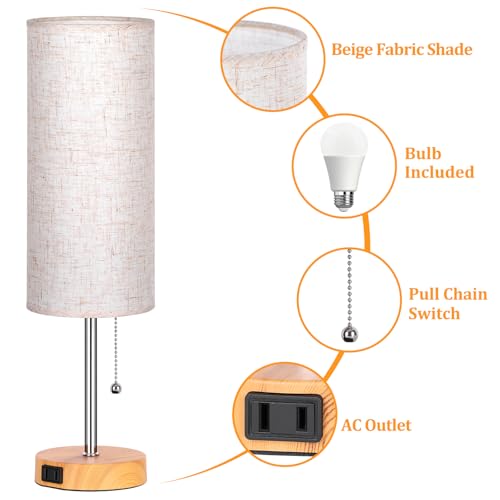 18" Table Lamp for Bedroom