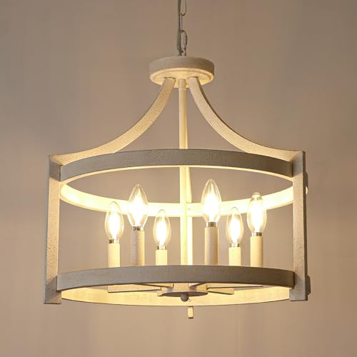 6 Light Farmhouse Chandelier