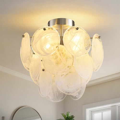 Glass Ceiling Light Fixture