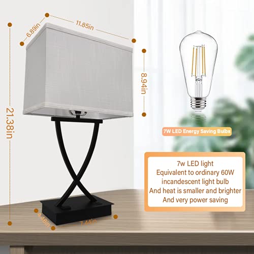 Touch Table Lamp for Living Room