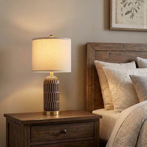 22.5" Bedside Table Lamps Set of 2 (2 Count)