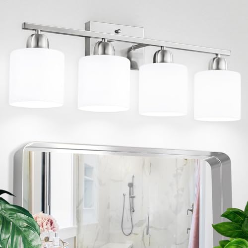 4 Light Bathroom Light Fixtures