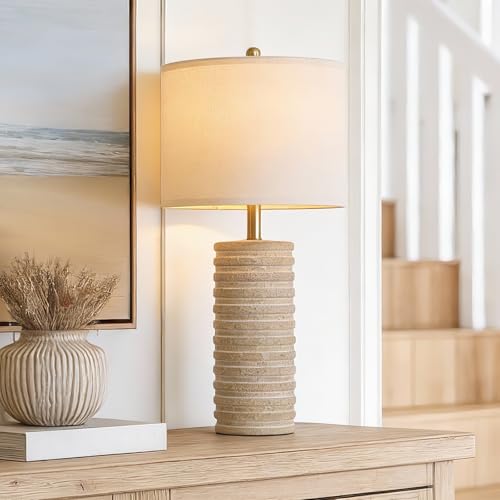 27'' Farmhouse Table Lamps Set of 2 for Living Room (2 Count)