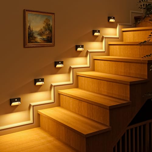 Motion Sensor Rechargeable Stair Lights (2 Count)