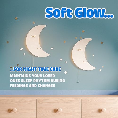 Moon Light Floating Moon Wall Lamp