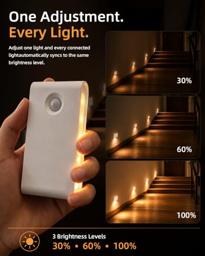 6 Pack Motion Sensor Night Lights (6 Count)
