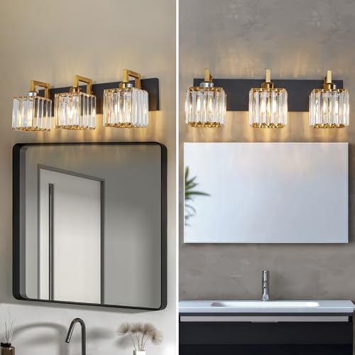Modern Crystal Bathroom Vanity Light