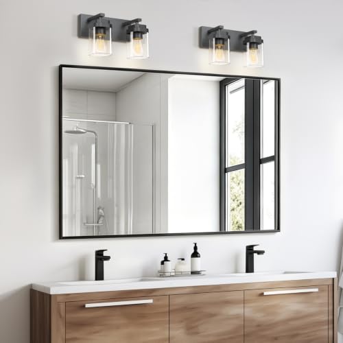 Black Bathroom Light Fixtures