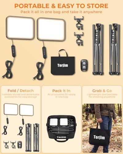 12 Inch Video Light Kit for Creators (2 Count)