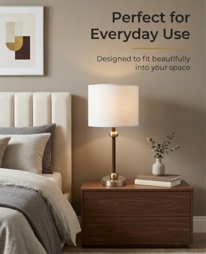 Touch Table Lamps for Night Stands (2 Count)
