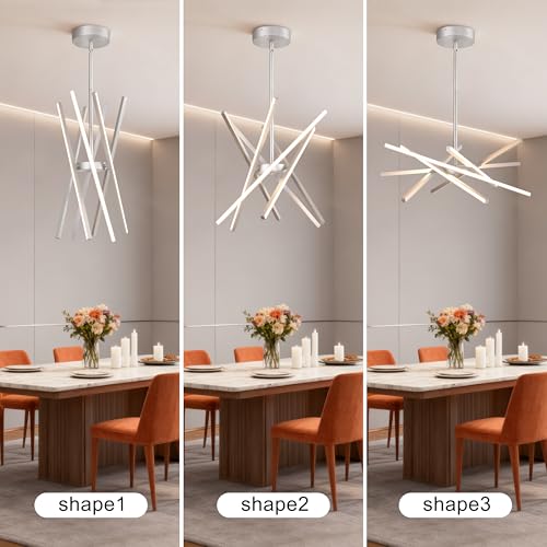 Modern Silver LED 6