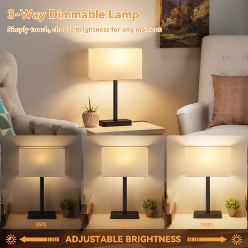 Bedside Lamps Set of 2 (2 Count)