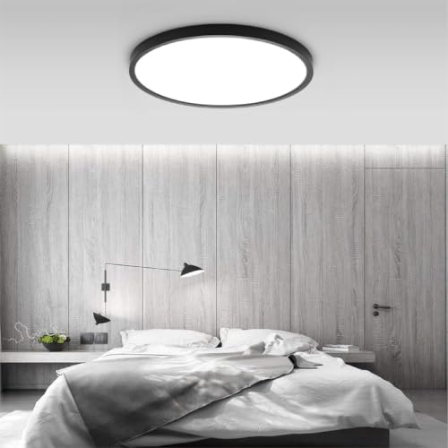 2 Pack 15.8" LED Flush Mount Ceiling Light Fixture (2 Count)