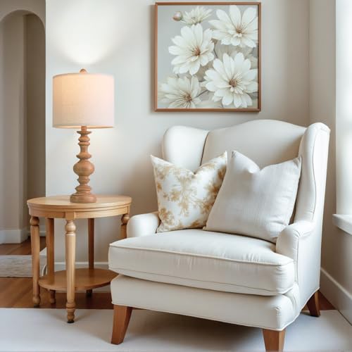 24" Farmhouse Table Lamps Set of 2 (2 Count)