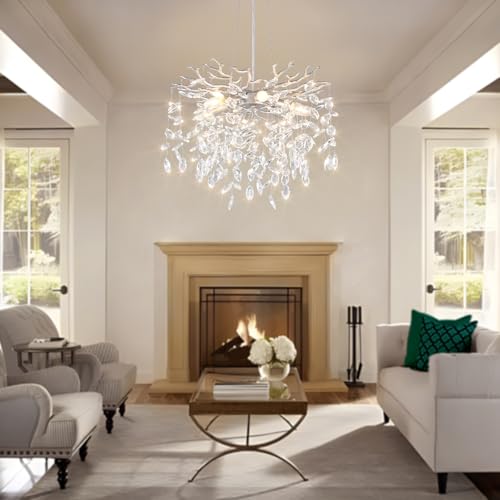18" Modern Tree Branch Chandelier 6