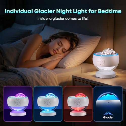 Northern Lights Projector Galaxy Projector with 300+ Light Effects Sound Machine
