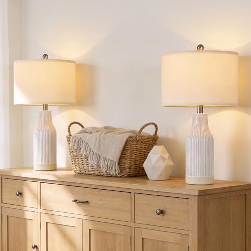23.5" Bedside Lamps Set of 2 (2 Count)