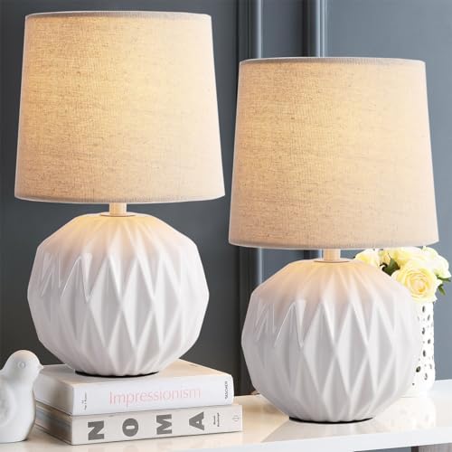 Ceramic Bedroom Table Lamps Set of 2 (2 Count)