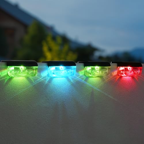 Solar Step Lights Outdoor (8 Count)