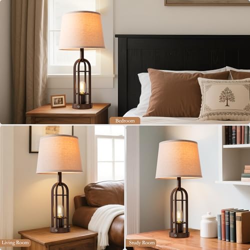 24" Table Lamps for Living Room Set of 2 (2 Count)