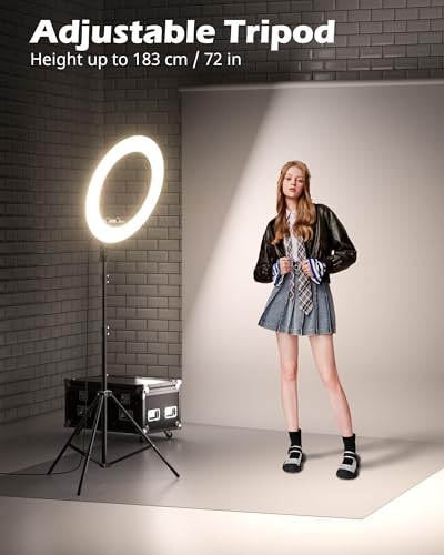 22'' Ring Light with 72'' Stand