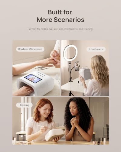 AI UV LED Nail Lamp for Gel Nails