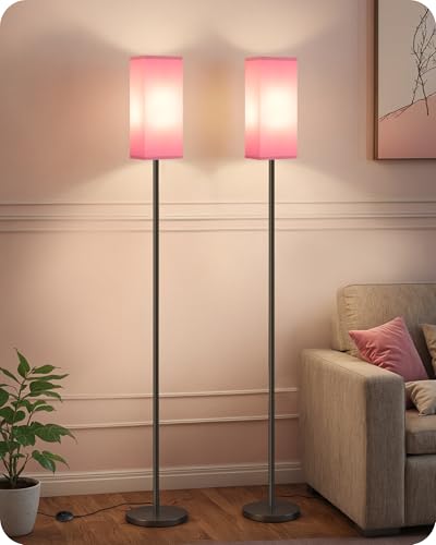 Set of 2 Floor Lamps for Living Room (2 Count)