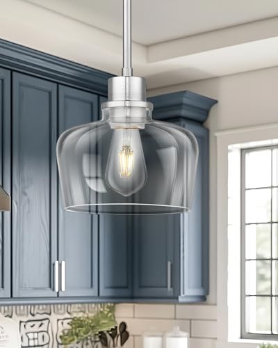 Brushed Nickel Pendant Lights