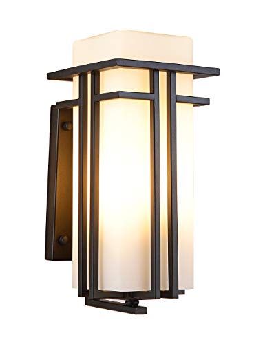Outdoor Porch Light Wall Mounted Waterproof Wall Lantern Exterior Light Fixture for Entryways Yards Garage Front Porch