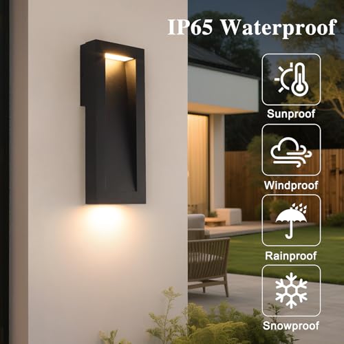Modern Outdoor Wall Light with LED