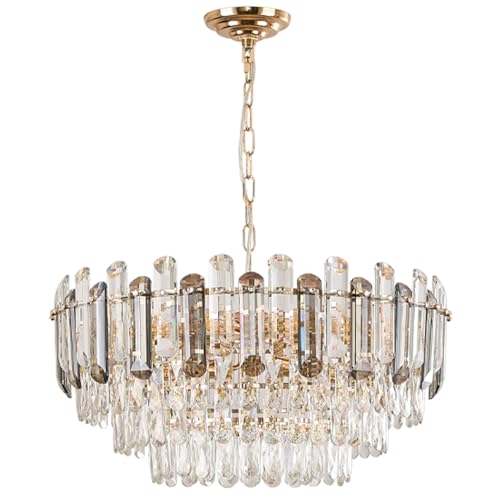 Gold Crystal Chandelier