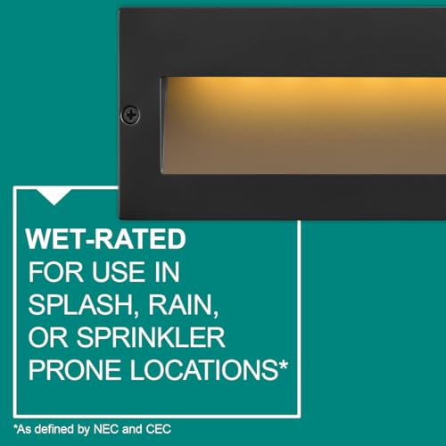 Taper 12V Integrated LED Horizontal Step Light