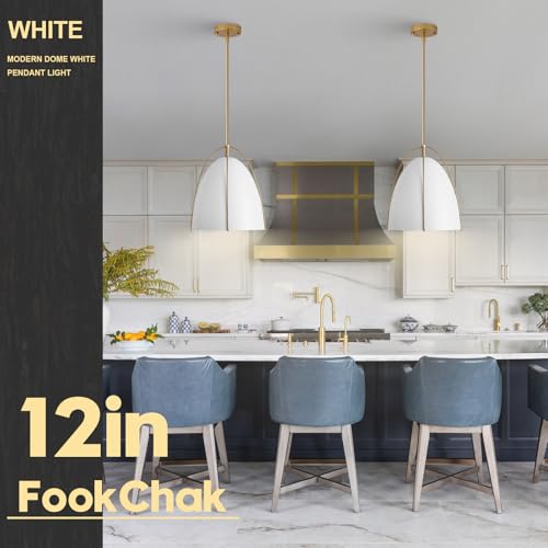 White Gold Pendant Light 3