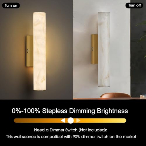 Alabaster Wall Sconce