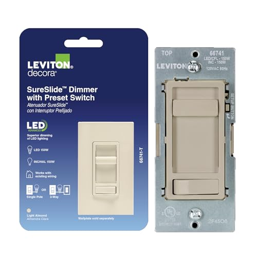 SureSlide LED Advanced Dimmer Switch for 150W Dimmable LED