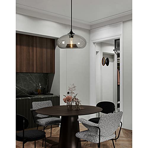 Industrial Pendant Light Shade of Onion Vintage Chandelier E26 Pendant Lighting for Kitchen Island Colorful Glass Cage