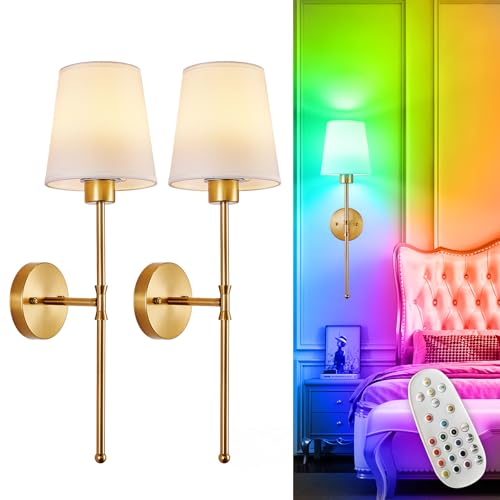 Battery Operated Wall Sconce (2 Count)