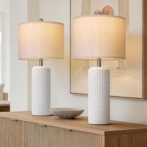 27.5'' Tall Table Lamps for Living Room Set of 2 (2 Count)