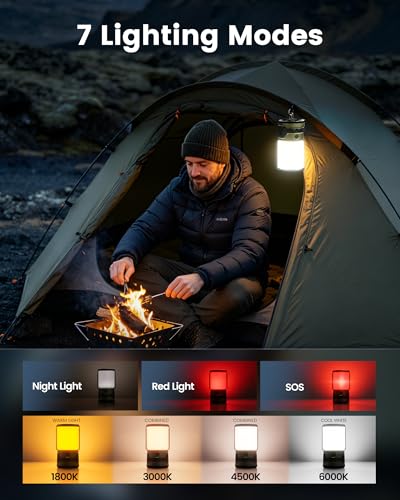 1200LM LED Camping Lantern Rechargeable