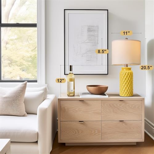 20.5" Ceramic Table Lamps Set of 2 (2 Count)