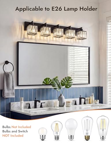 Black Bathroom Light Fixtures